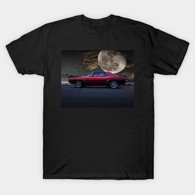 muscle car T-Shirt by rickylabellevie